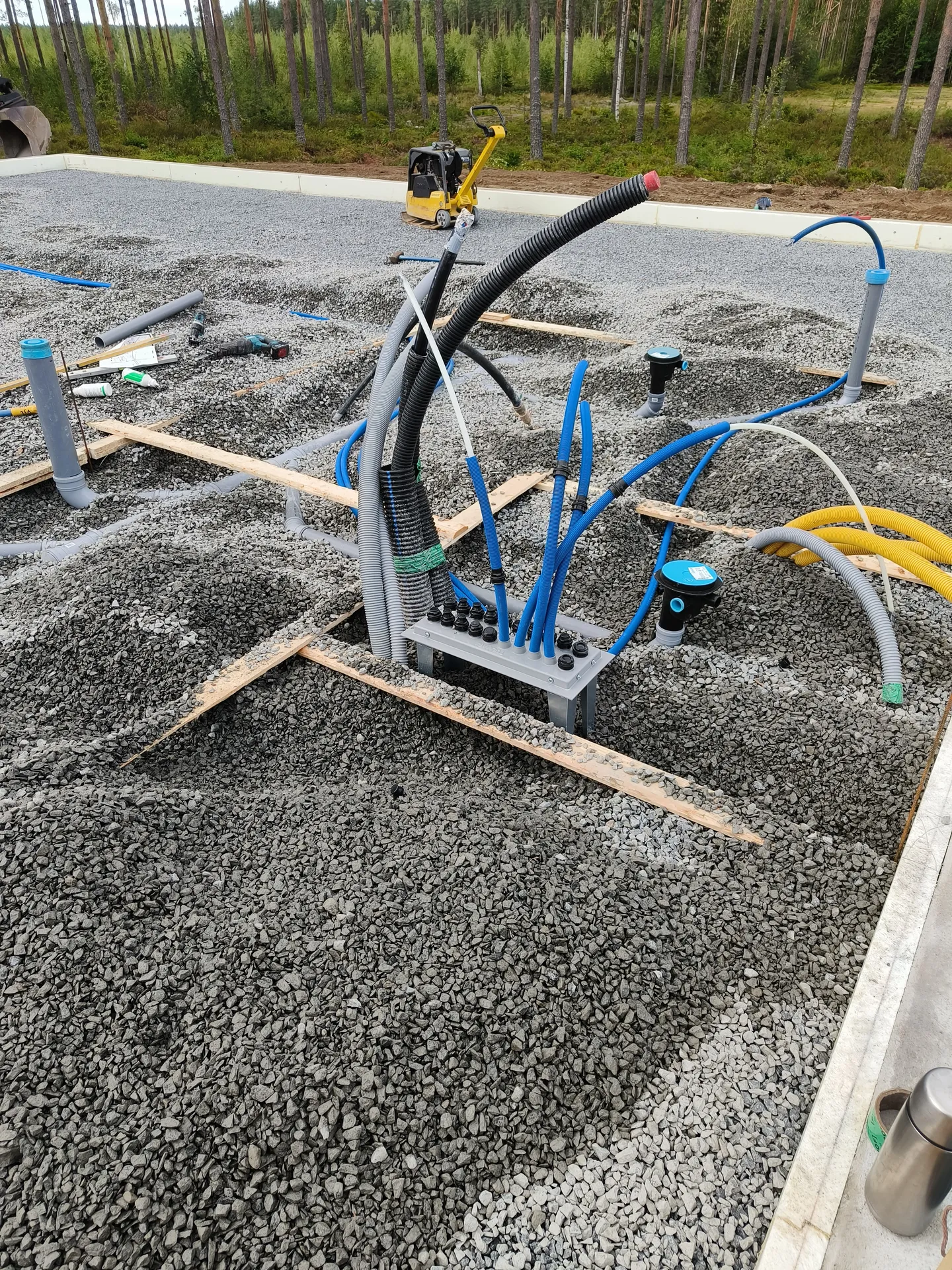 Vaihe 4: Sokkelityöt