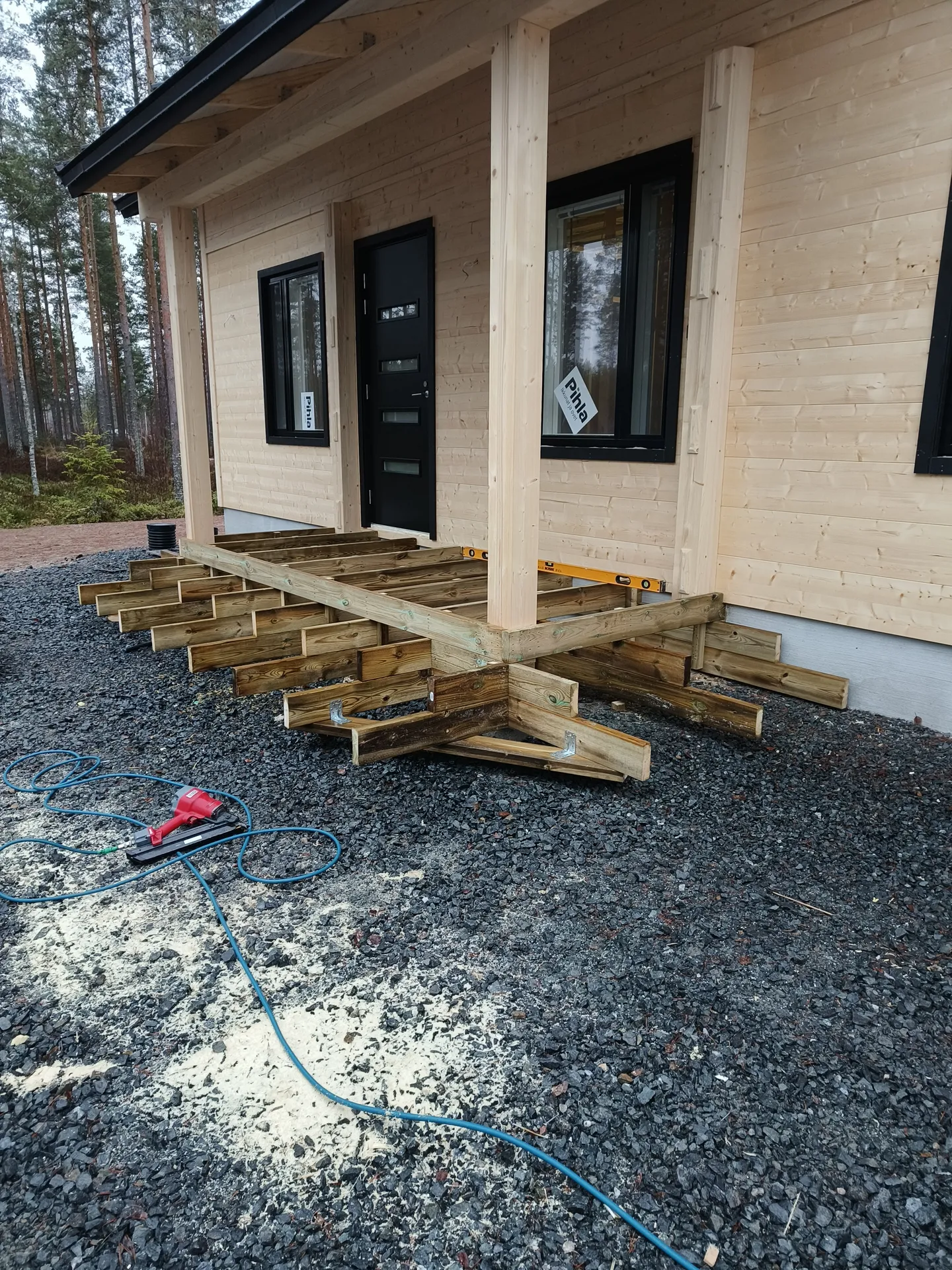 Vaihe 8: Terassityöt